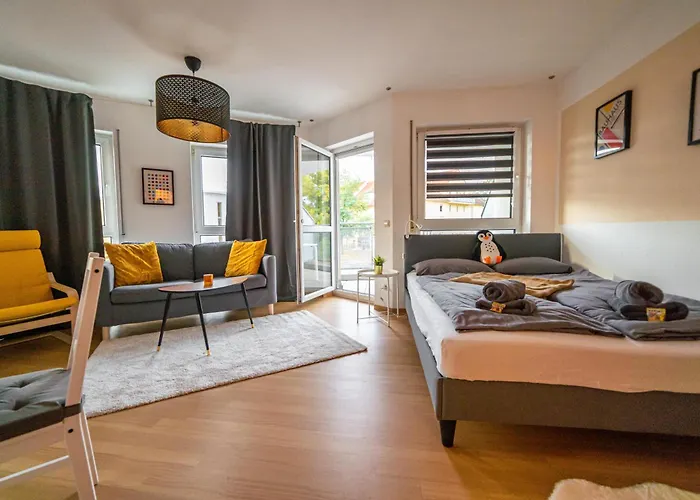 Full House Studios - Kornhauspremium Apartment - Balkon, Wifi